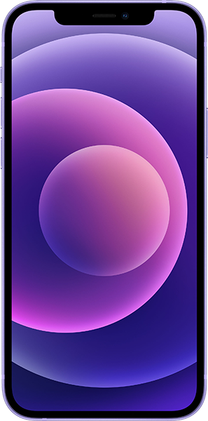 Apple iPhone 12 64 GB Violett Bundle mit 10 GB LTE